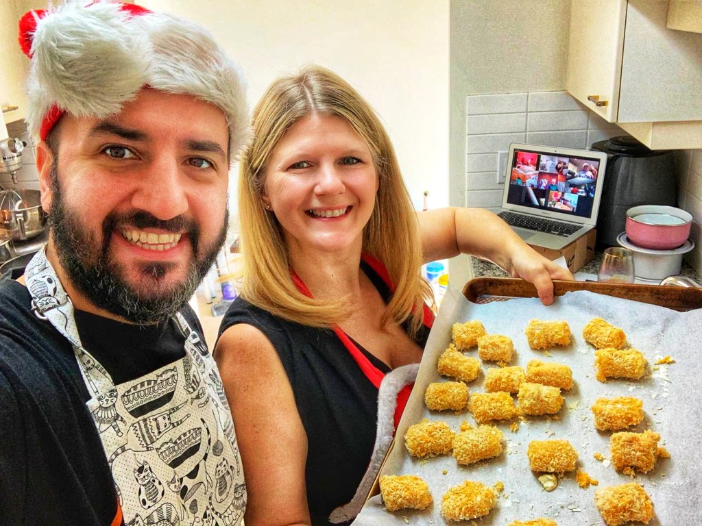 Virtual cooking class. Christmas gift certificate