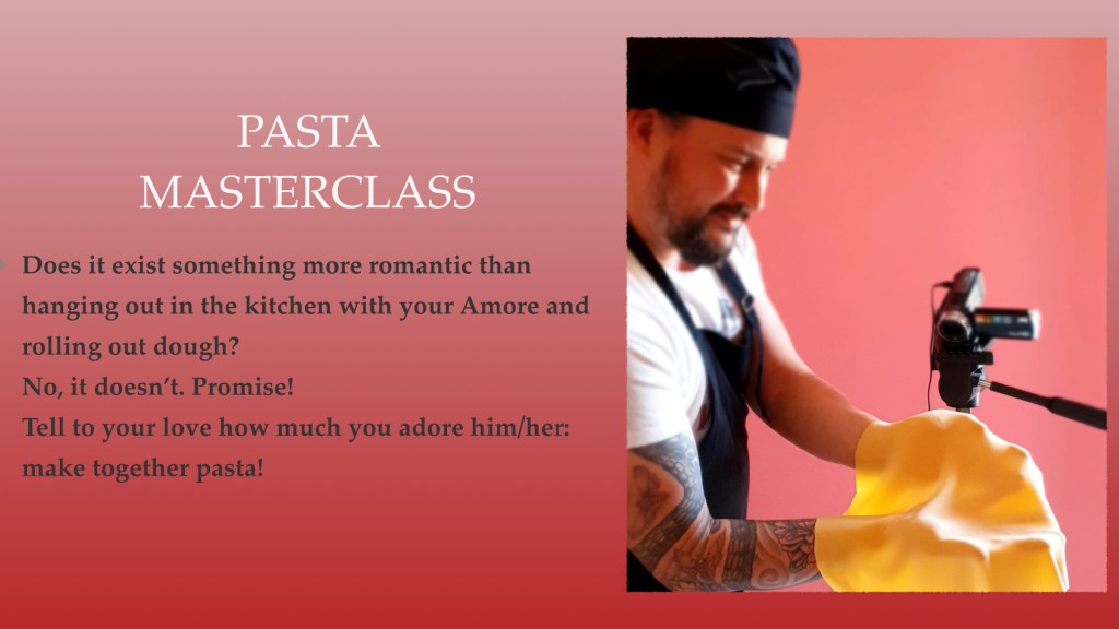 Pasta masterclass. Online cooking class