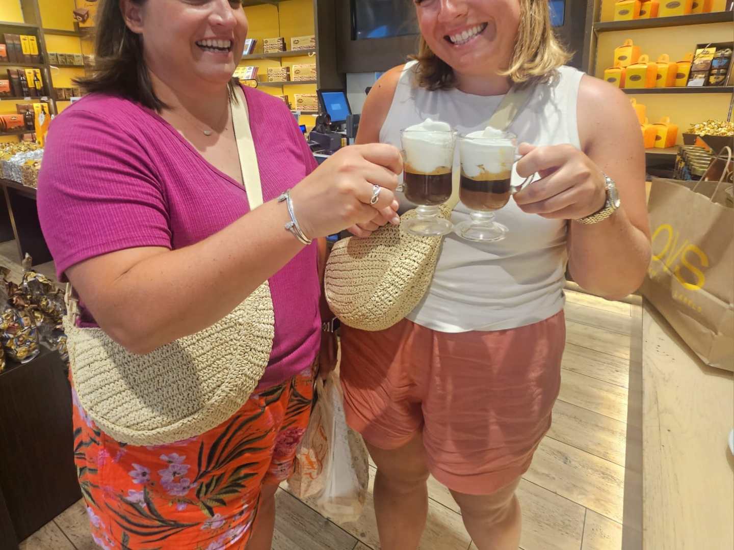 a woman holding a wine glass