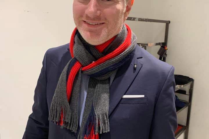 a person posing for the camera