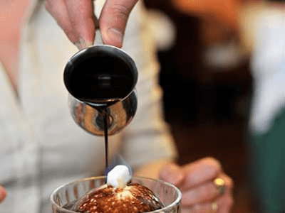 a person holding a wine glass