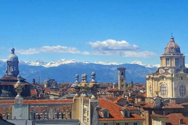 a group of people in front of a building