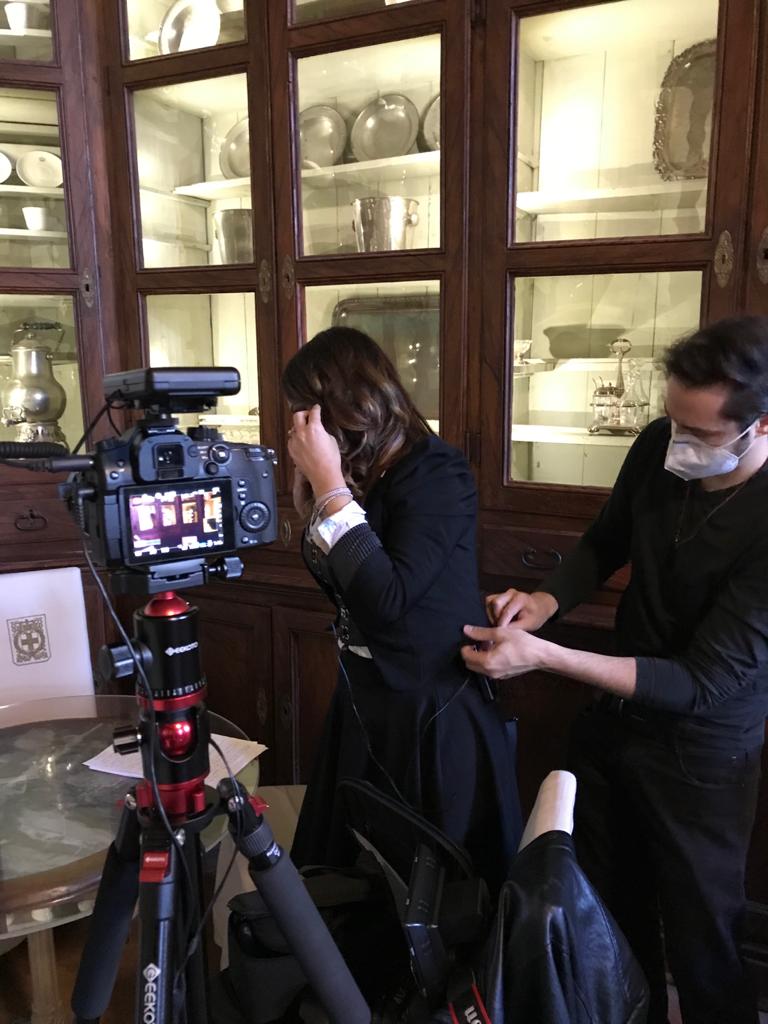 a person standing in front of a window