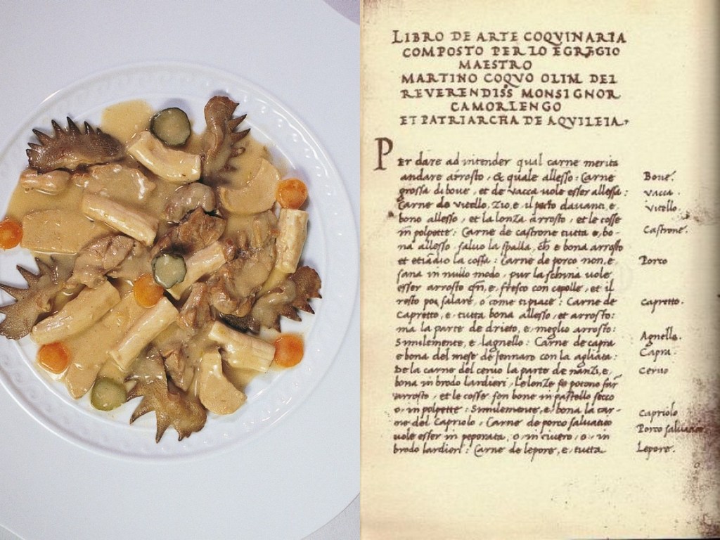 La ricetta della finanziera elaborata da Giovanni Vialardi. Cuoco di Carlo Alberto.