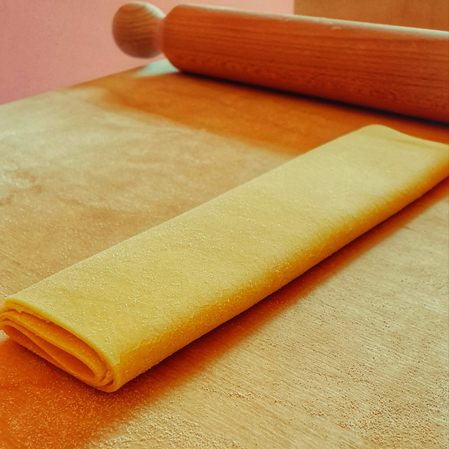 a wooden cutting board