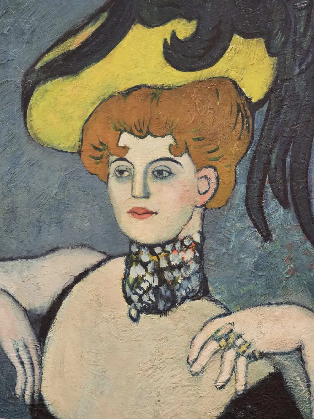 Picasso. Pinacoteca Agnelli, Torino Lingotto a close up of a Picasso Painting