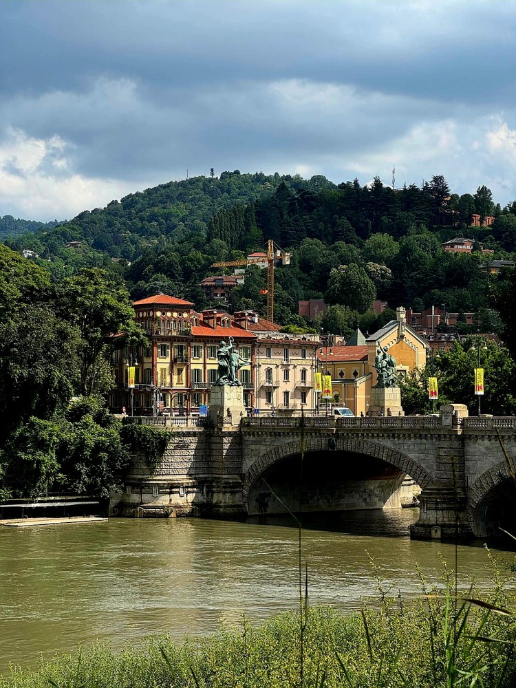 a bridge over a body of water